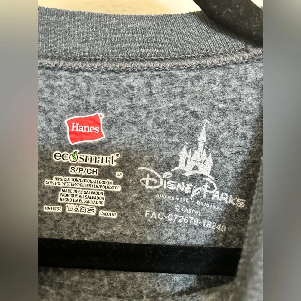 Disney Mickey Mouse grey crew neck sweater. - Picture 3 of 5